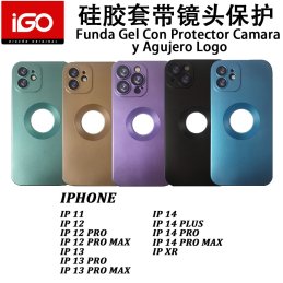 IPhone 13 Funda Agujero Logo