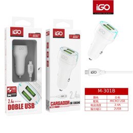 CARGADOR DE COCHE 2USB CON...