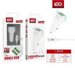 CARGADOR DE COCHE 2USB CON...