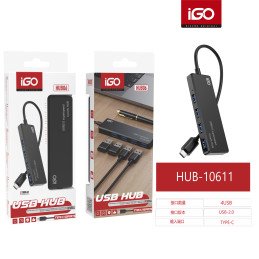 USB HUB DE 4 PUERTOS CON...