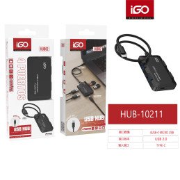 USB HUB 2.0 DE 4 PUERTOS...