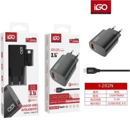 CARGADOR RÁPIDO 1USB CON...